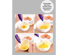 Resim Midas Toptan Home El Tipi Pratik Mikser - Kahve, Süt, Bebek Maması ve Yumurta Çırpıcı 