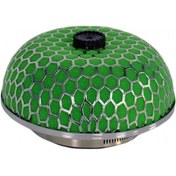 Resim Carub BR4686320 Tuning Mantar Hava Filtresi 2 Aparatlı Krom-Yeşil 