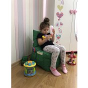 Resim Pufumo Açelya Çocuk Armut Puf Koltuğu ( 1-8 Yaş ) 
