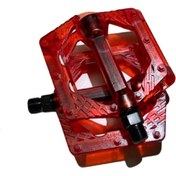 Resim Platform Pedal Şeffaf Kırmızı 
