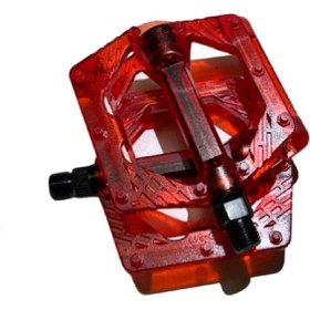 Resim Platform Pedal Şeffaf Kırmızı 