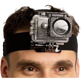 Resim Gplus Gopro Hero 5 Uyumlu Aksiyon Kamera Kafa Bandı Head Strap GP24 