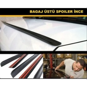 Resim Opel Vectra Uyumlu Bagaj Üstü Spoıler 3,6 Cm - 135 Cm 