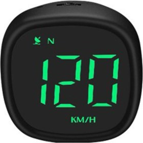 Resim Creatorally Evrensel Headup Ekran LED Dijital Gps Kilometre Hud Desteği Aşırı Hız Alarmı Yorgunluk Sürüş Hatırlatma Motosiklet Araç Için (Yurt Dışından) 