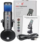 Resim Midex Hype USB Oyuncu ve Yayıncı Mikrofonu (Kayıt Gaming Tiktok Twitch Canlı yayın Discord Youtube) 