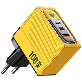 Resim 100w Gan Usb Type C Şarj Cihazı Adaptör 