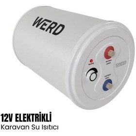 Resim Werd Karavan Su Isıtıcı 12v Boiler - 10 Litre-1163 