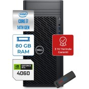 Resim Dell Precision 3680 Iş Istasyonu Intel Core I7 14700 80GB Ddr5 2tb SSD 8GB/RTX4060 Windows 11 Pro UM130DEL0099P13 + Zettausbbellek 
