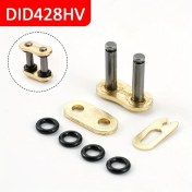 Resim Tongdashop 428hv Ağır Hizmet Motosiklet Zincir Kilidi Bağlantı Pimli O-ring Zincir 