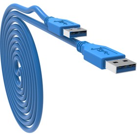 Resim 1.5 Metre Usb 3.0 Erkek Erkek Kablo USB 3.0 Tip A Erkek M/M 1.5M Usb Kablo 