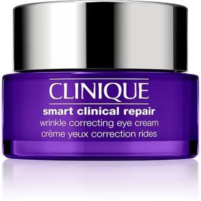 Clinique Smart Clinical Repair™ Kırışıklık Görünümü Karşıtı Göz Kremi 30ml Hyalüronik Asit ve Peptitler İçeren Fiyatı ve Özelliklerı - Badem