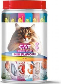 Resim Eurogold Cat Karışık 6 Çeşit Sıvı Kedi Ödülü 30 x 15 G 