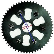 Resim Yuki 250 Izci Cross Arka Dişli 428-56T Iç 45 Mm 6 Takozlu 