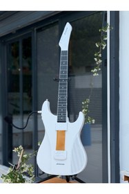 Resim NOTA MÜZİK AEROBAND Smart Guitar - Beyaz Set - Akustik, Elektro ve Bas Gitar Bir Arada - Mikrofonlu 