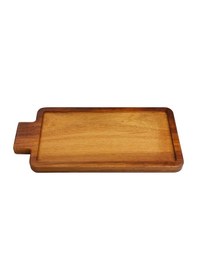 Resim Kare Logolu İçi Çukur Tahta 18x27cm 