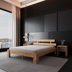 Resim Lotus Atlantik Mdf Set Karyola |tek ve Çift Kişilik Yatak Uyumlu, Kolay Kurulum 