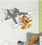 Resim Tom ve Jerry Çocuk Odası Duvar Stickerı 