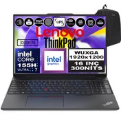Resim Lenovo Thinkpad E16 Gen2 Intel Core Ultra 7 155H Ddr5 24GB 4tb SSD Intel® Aı Boost 16" Wuxga IPS Windows 11 Home Taşınabilir Bilgisayar 21MA002UTXH08 + Zetta Çanta 
