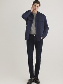 Resim Mavi - James Premium Blue Koyu Mürekkep Mavisi Jean Pantolon 0042487838 Koyu Mavi 