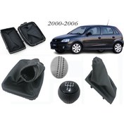 Resim Vts Körük Opel Corsa C Vites Körüğü + El Freni Körüğü + Vites Topuzu Siyah Dikiş 