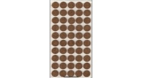 Resim Hamadex 15 mm Yapışkanlı Keçe – 72’li Paket | Mobilya Ayak Koruyucu, Parke Zemin Koruyucu ve Gürültü önleyici Keçe 