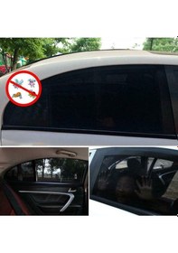 Resim Ankaflex Oto Yan Cam Perdesi Araba Arka Güneşlik Araç Anne Bebek Perde Arka Koltuk Emzirme Uyumlu 