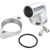 Resim Yunboo Chevy Motorlar İçin 15 Derece Püskürtmeli Alüminyum Su Çıkışı 265-502 Small/big Block 