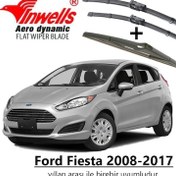 Resim Ford Fiesta Ön+Arka Muz Silecek Takımı 2008-2017 
