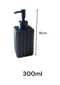 Resim Dekoratif Seramik Sıvı Sabunluk Siyah 4862 Diğer 