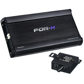 Resim FOR-X 4 X 200W RMS Profesyonel Bass Kontrol Oto Amfi XAM-200.4 