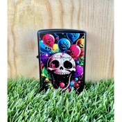 Resim Smile Benzinli Metal Çakmak Uv Baskı 