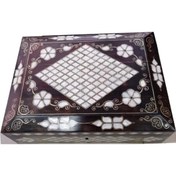 Resim Bozgeyik Sedefcilik Sedef Kakma Sandık (KUR'AN KABI)müceffer Kutusu, Hediye Kutusu,sakalışerif Sandığı,kutu 