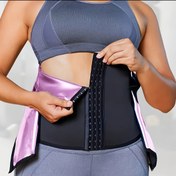 Resim Neopren Ayarlanabilir Bel Şekillendirici Kemer - Karın Kontrolü Egzersiz Kemeri, Yoga ve Fitness için Sırt Desteği ile Snap & Fermuarlı, Elde Yıkanabilir, Spor Aksesuarı, Tekstil Malzeme 
