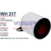 Resim Wunder Bmw 3 Serisi E90 - E91 - E92 1.8i N43 - N45 - N46 Hava Filtresi 