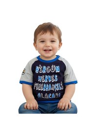 Resim Fenerbahçe Lisanslı Uzun Kol Bebek Sweatshirt Lacivert 
