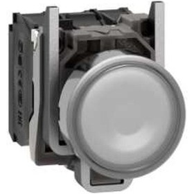 Resim Xb4bw31m5 - Işıklı Buton, Beyaz, 230vac 