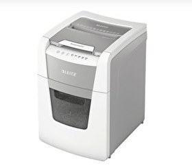 Resim Leitz IQ Autofeed 100 Otomatik Küçük Beyaz Evrak İmha Makinesi 
