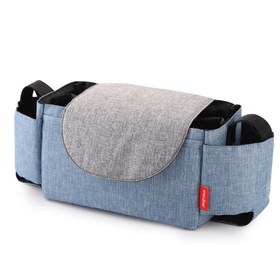 Resim Multifunction Baby Stroller Bag Organizer Maternity Nappy Bag Stroller Accessories Cup wheelchair bag - BlueB 
