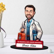 Resim En Başarılı Erkek Acil Servis Doktoru Karikatürlü Biblo 