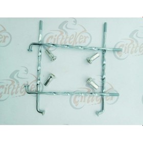 Resim Jant Teli 145-3,5 Eğri Zebra Burgulu 36 Lı Paket 