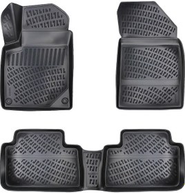 Resim Peugeot 407 3D Paspas Havuzlu 2003-2010 Arası Siyah Caraks Marka N11.3213 