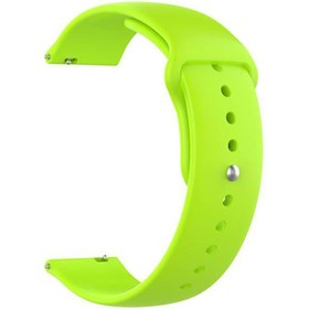 Resim Gpack Samsung Galaxy Watch Active 2 44mm Kordon Düz Renkli Silikon 