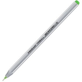 Resim Pensan Tükenmez Kalem Triball 1.0 MM Bilye Uç Açık Yeşil 12 Li 10 