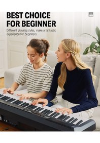 Resim Donner Dep-10 Dijital Piyano Siyah 