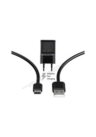 Resim Samsung Galaxy C9 Pro Type-C Hızlı Şarj Cihazı Aleti-Beyaz 