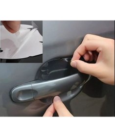 Resim Ecoform Oto Araç Kapı Kolu Koruyucu Çizilme Önleyici Film Şeffaf 4 Adet 