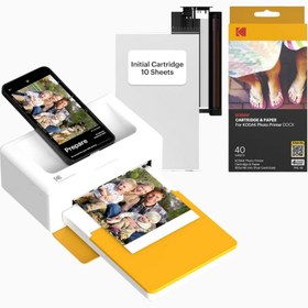 Resim Dock Plus 4PASS Mobil Fotoğraf Yazıcısı 10x15 cm - Beyaz 