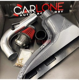 Resim Peugeot 206 Uyumlu Spor Carbon Hava Filtre Kiti Seti - Profesyonel Ürün 