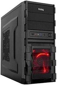 Resim Frisby FC-8870G-400 Midi Tower Kasa, 1 x USB 3.0, 1 x USB 2.0, 1 x Audio Set, Şeffaf LEd'li Fan, Siyah 