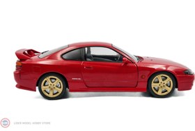 Resim 1:18 Solido 1999 Nissan Silvia S15 SPEC-R Aero - Flame Red 